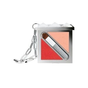 DIOR CRISTAL SHINE LIP BALM & GLOSS KEYCHAIN (02 CRISTAL PINK)